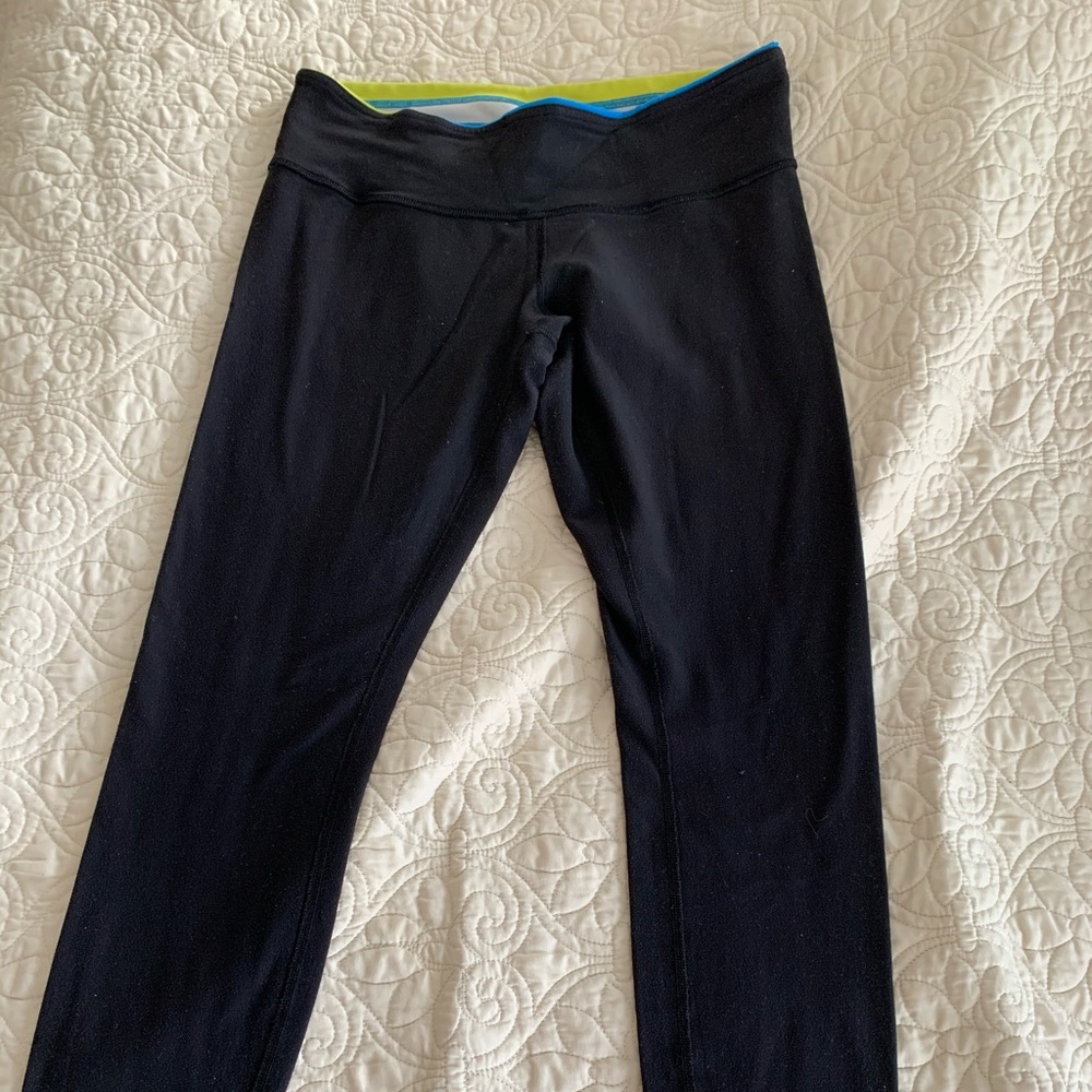 Size 10 Lululemon black yoga pants